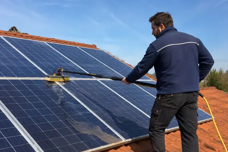 Nettoyage et entretien de panneaux solaires à Sin-le-Noble